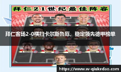 拜仁客场2-0横扫卡尔斯鲁厄，稳定领先德甲榜单